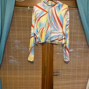 Multi colorful seasons change shirt